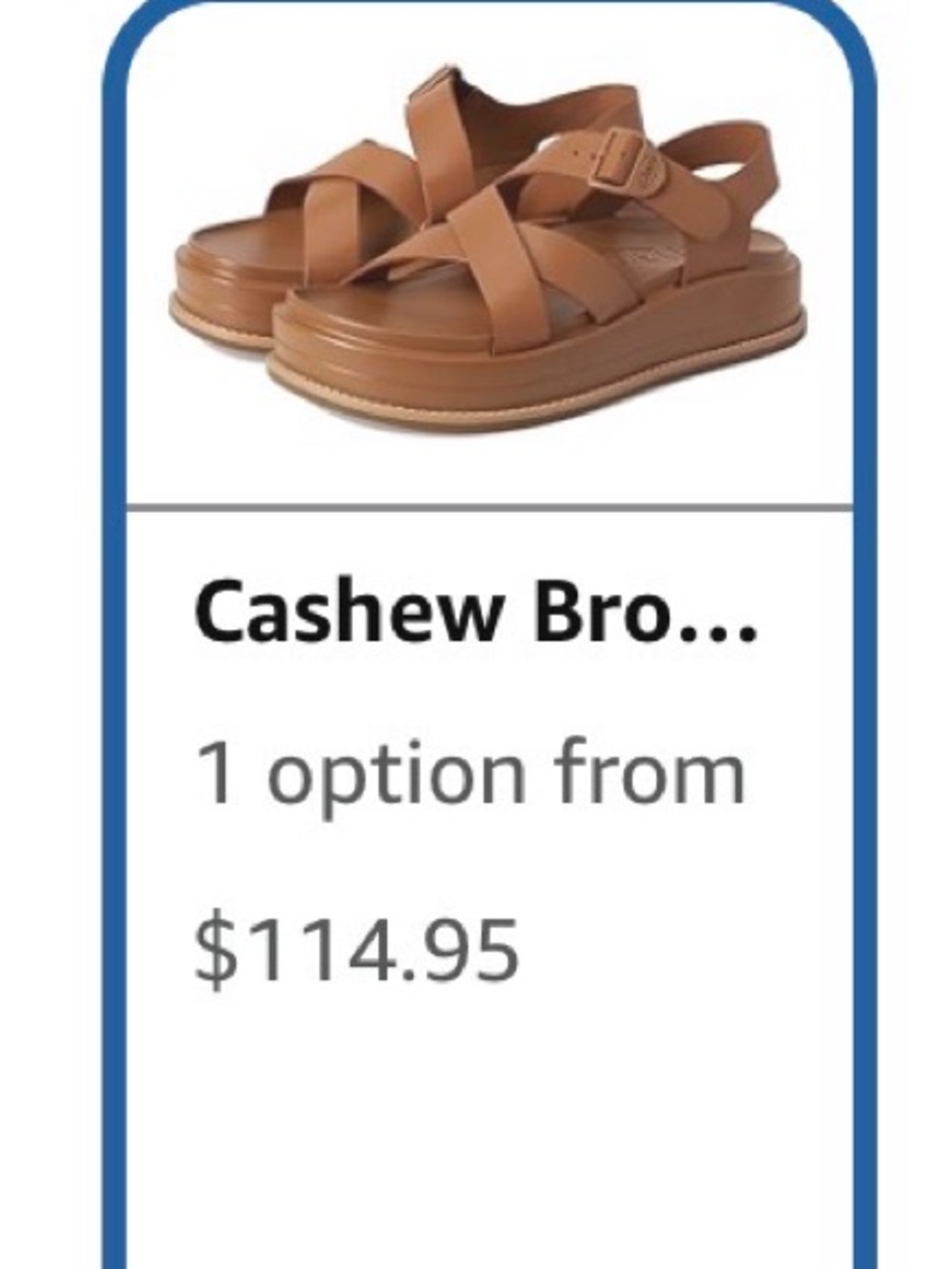 Chaco tan color brand new sandle size 8 - Picture 16 of 16